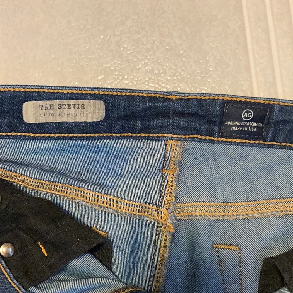 AG the Stevie slim straight leg jeans